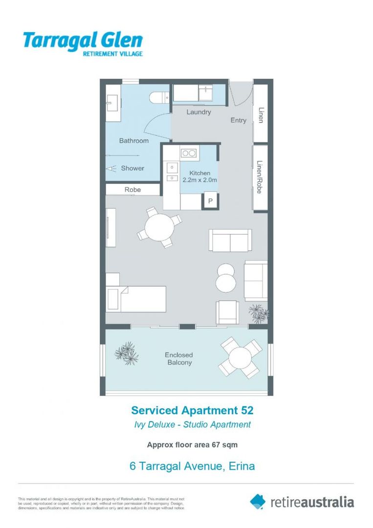 Desirable North Facing Apartment