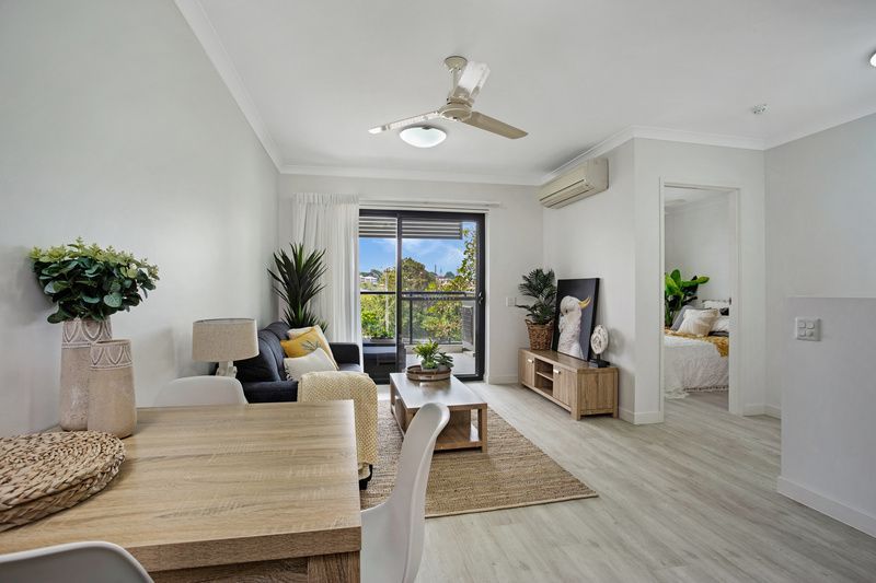 North-facing apartment with ample natural light