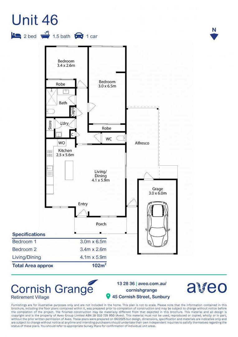 A North-Facing gem offering space, privacy and lifestyle