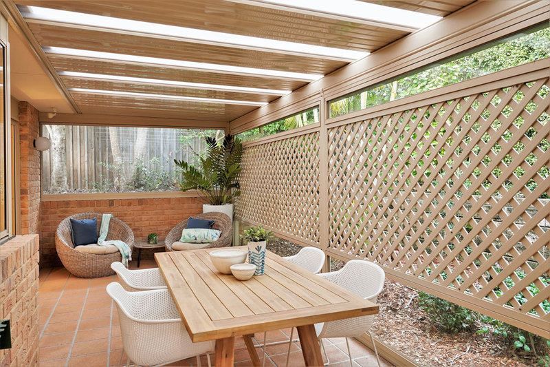 Spacious sun filled two-bedroom villa