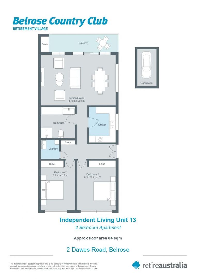 Beautifully presented unit close to clubhouse with district views.