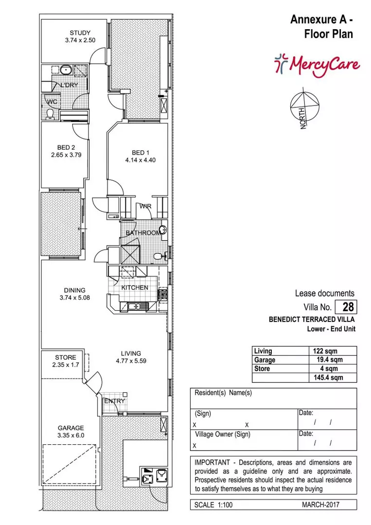 UNDER OFFER Surprisingly Spacious Courtyard Villa