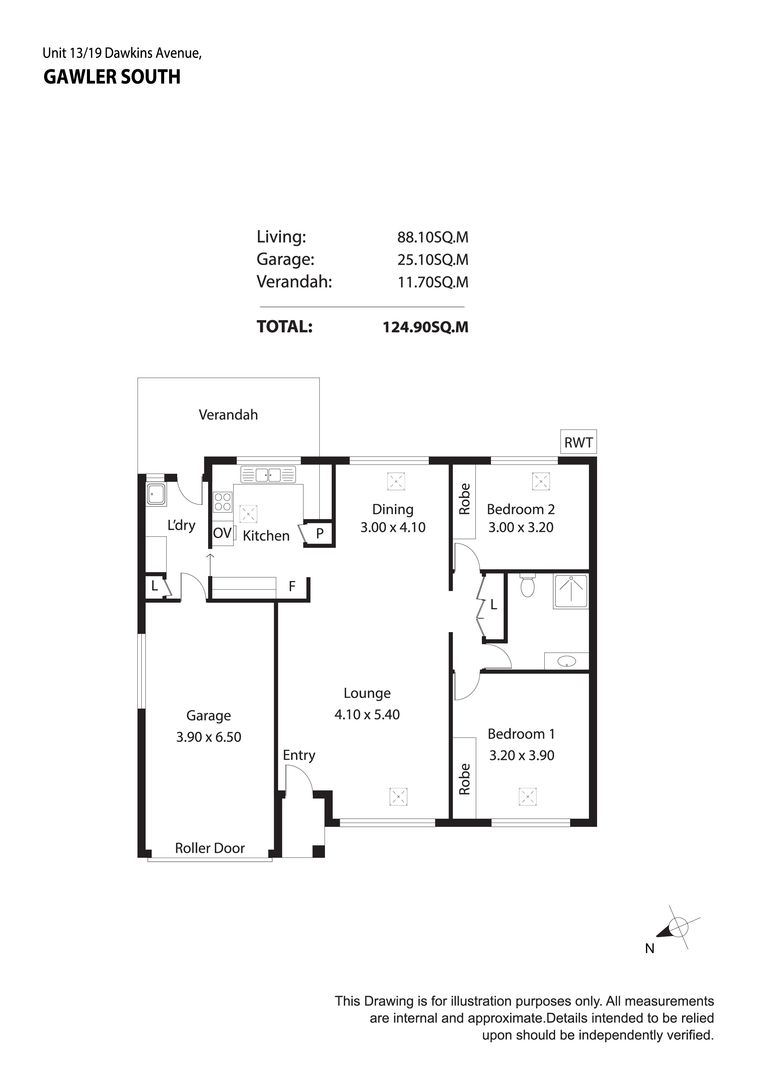 Spacious Two Bedroom In Popular Village