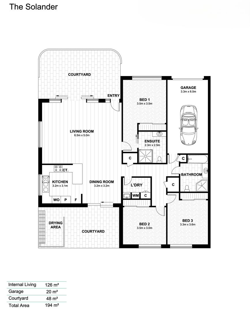 Light-filled Villa with Fresh Style and Lakeside Living