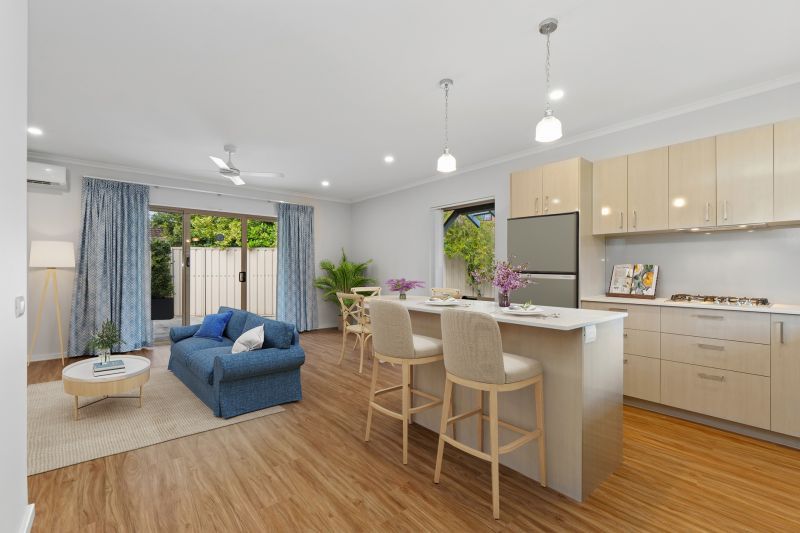 Perfect for those looking to downsize to a home with contemporary features