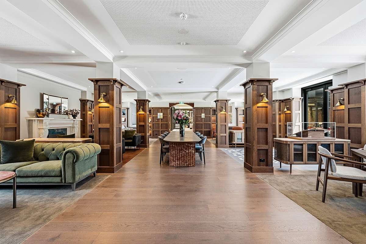 Bright, house-sized three bedroom residence complete with a wraparound outdoor terrace