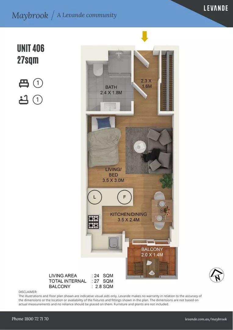 406/6 Jersey Place, Cromer