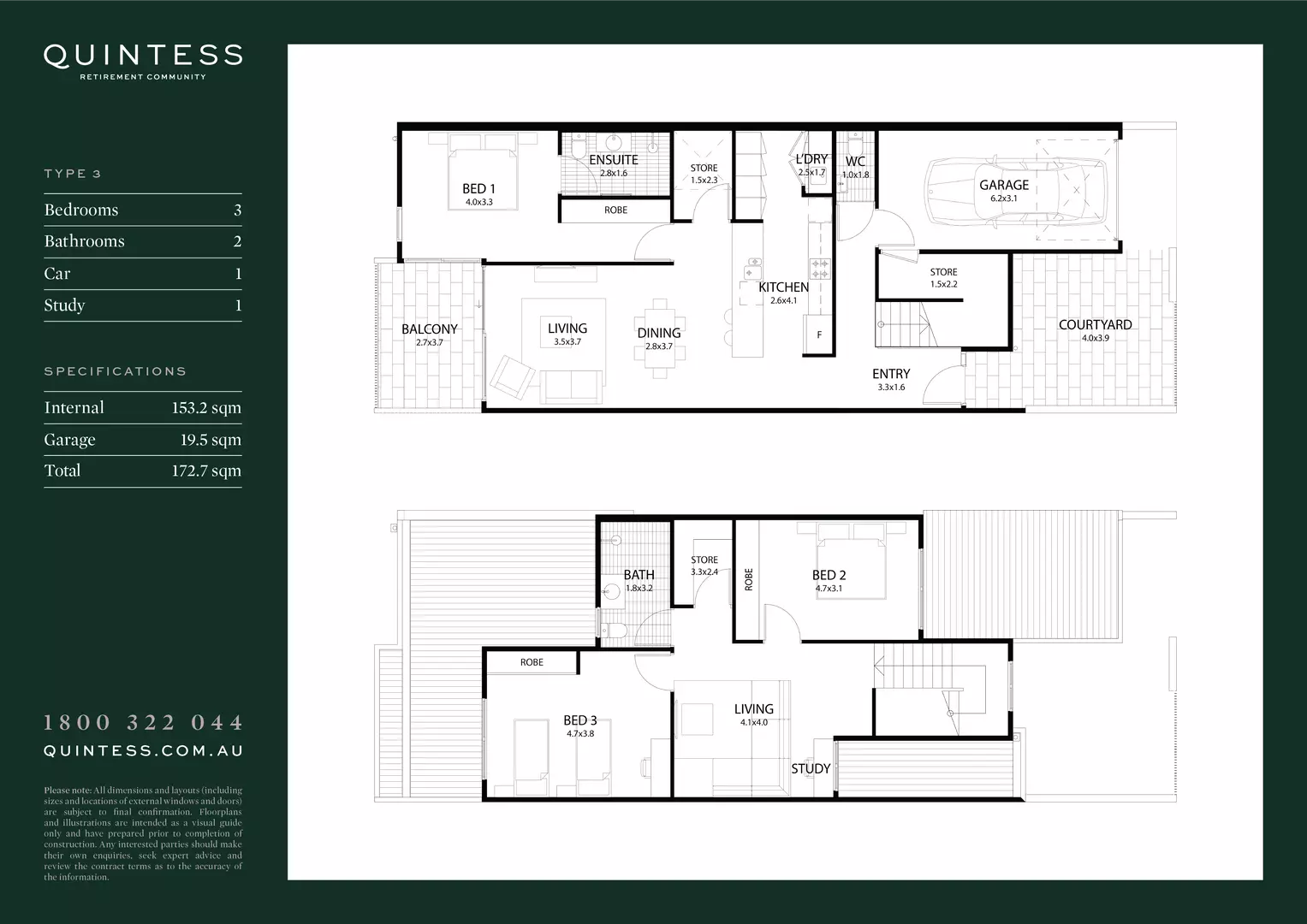 Stunning 3 Bedroom Villa