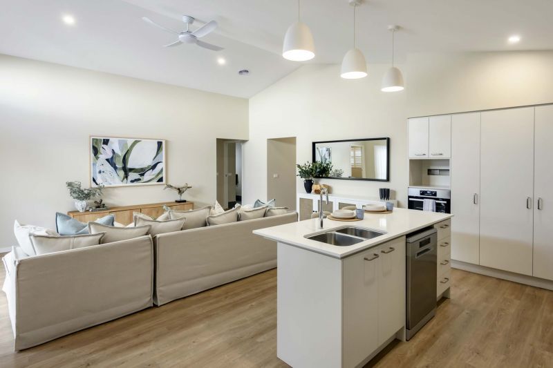 Elegant open plan living to relax and enjoy