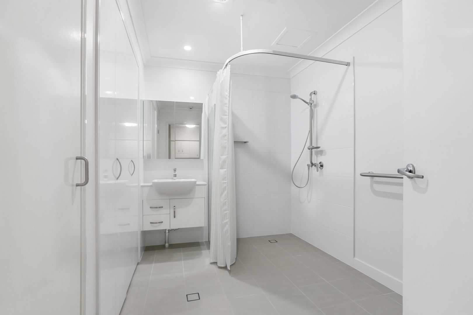 One-bedroom apartment with private patio and open-plan living