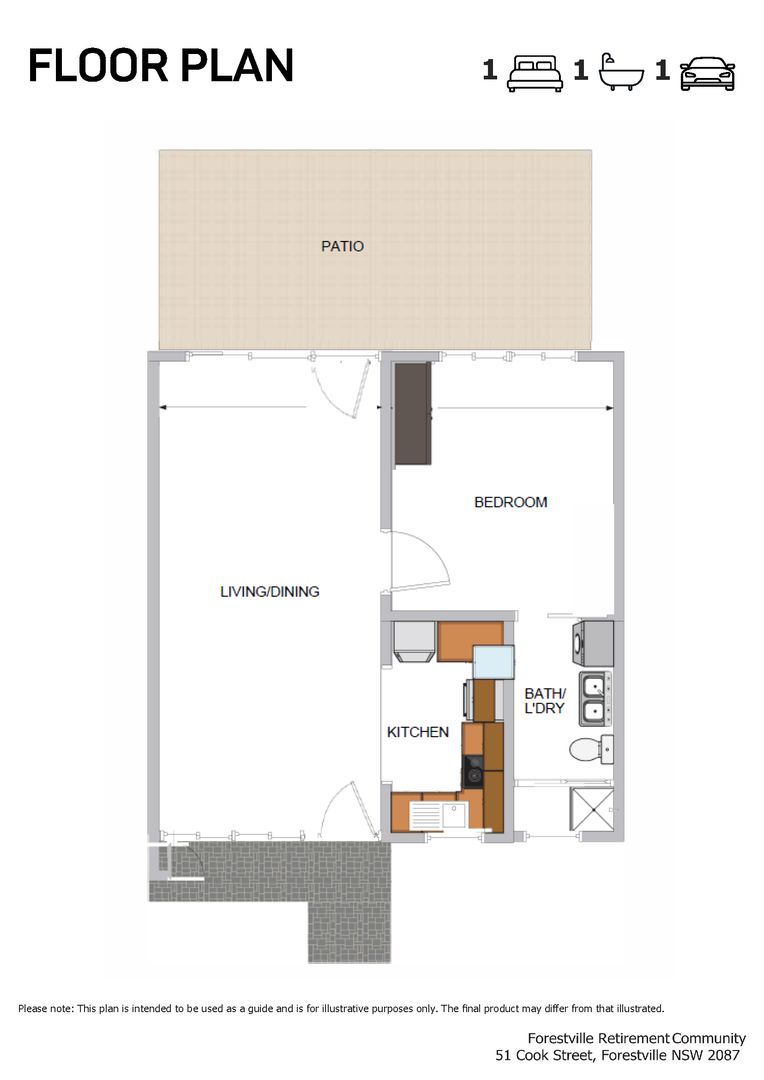 One Bedroom Villa - For Sale $575,000