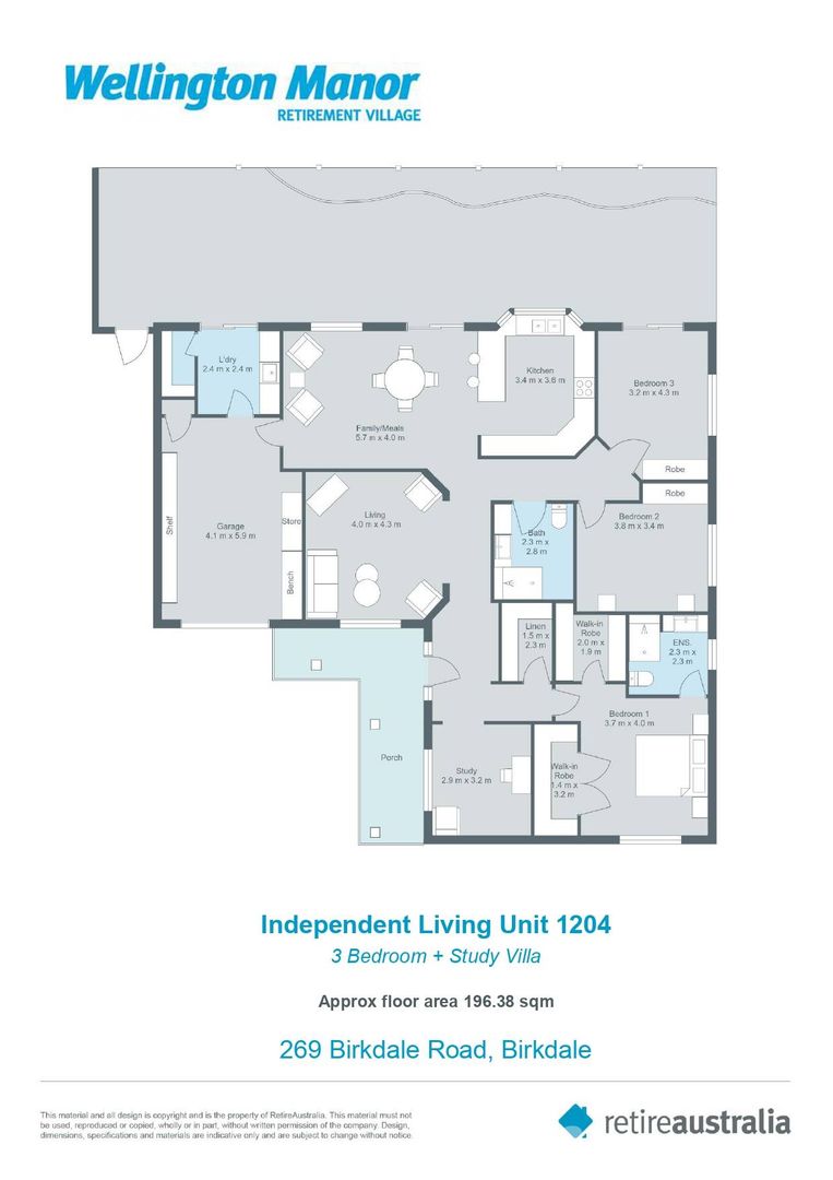 3 Bed plus Study Villa - Currently Under Refurbishment