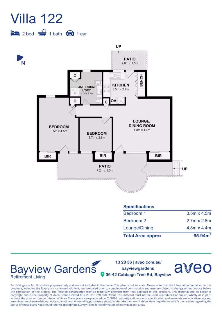 122/36-42 Cabbage Tree Road Bayview, NSW 2104