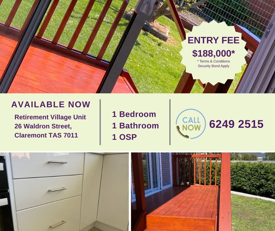 Lady Clark Centre Inc. Retirement Village  