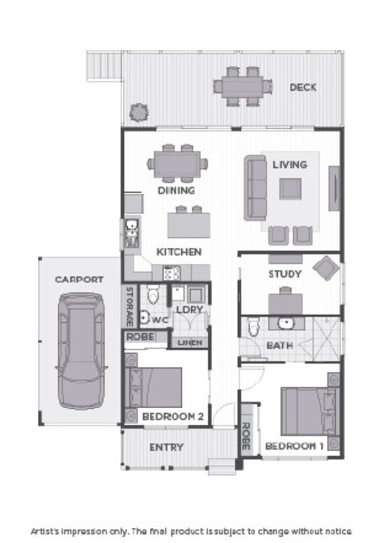 Melaleuca design has so much space for your retirement
