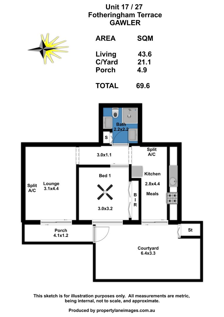 Great Location - One bedroom plus courtyard in Elimatta Village