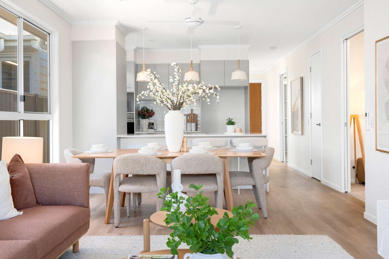 Connected to coast, nature and convenience. Live moments from Moreton Bay's waterfront, surrounded by green open spaces and everything you need for effortless living