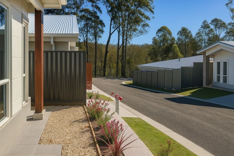 Nestled among beautifully landscaped grounds