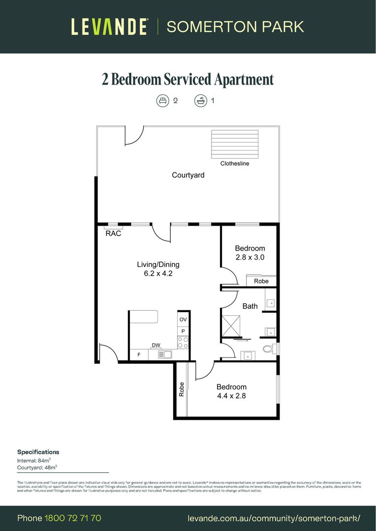 Two Bedroom Serviced Apartments 