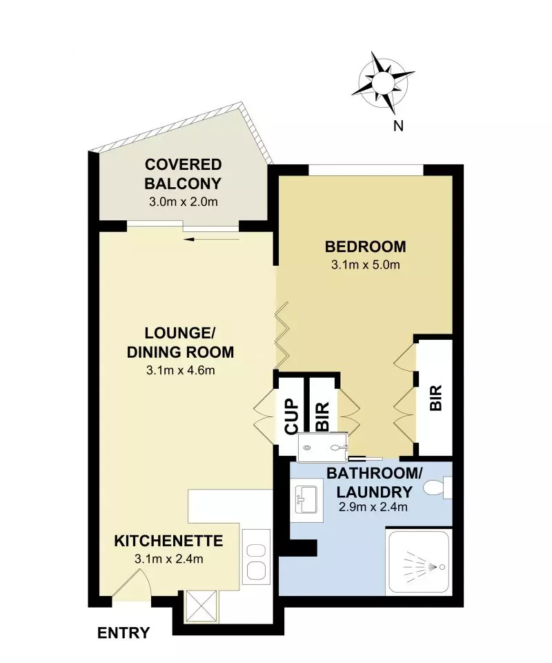 Convenient ground-floor location