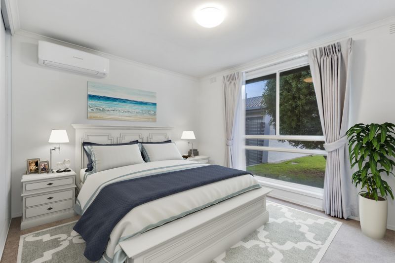 2 bed home with covered outdoor entertaining area