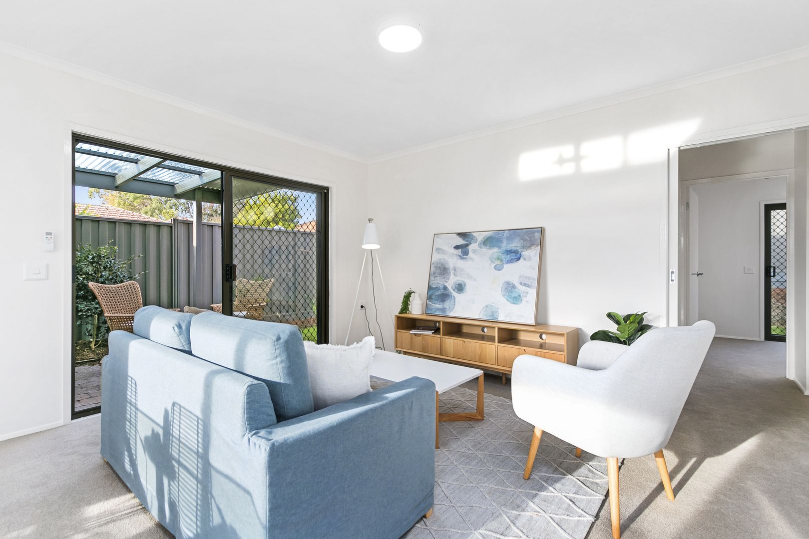 The perfect villa for a north-facing private backyard