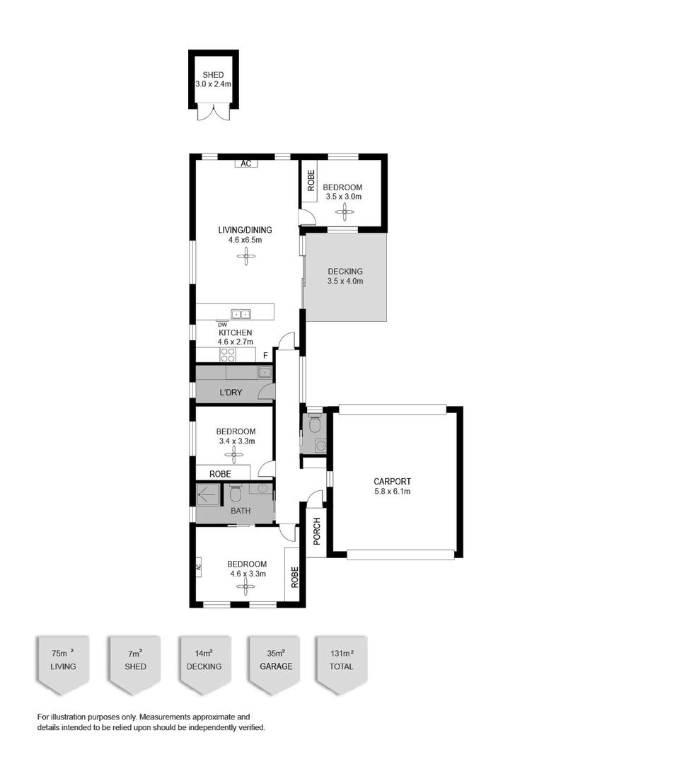 3-Bed Home with Spacious Outdoor Living