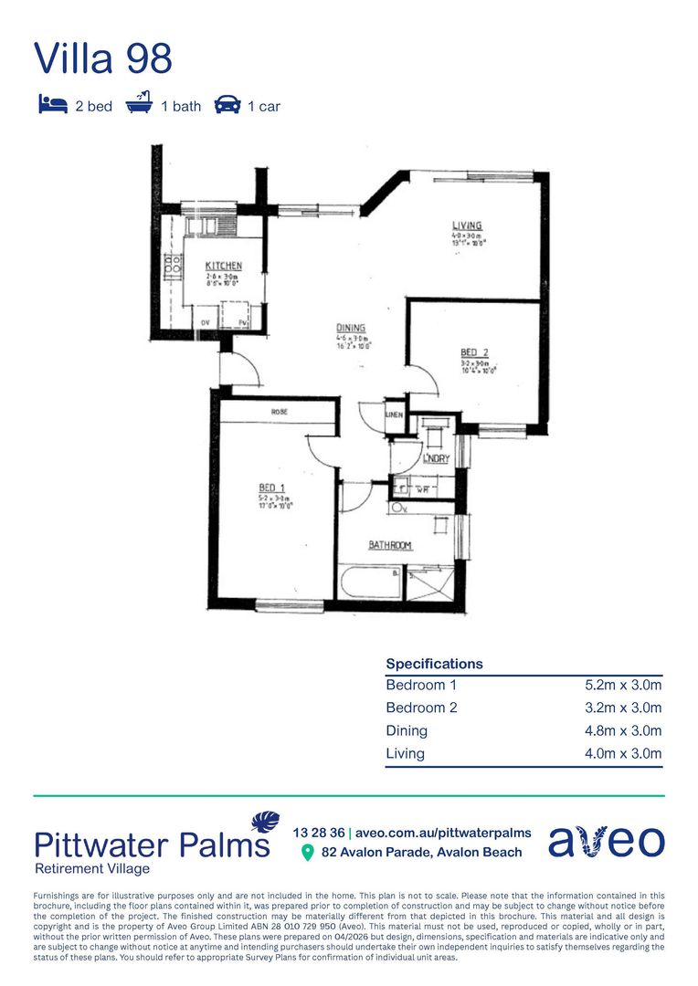 Contemporary & Stylish with Tranquil Reserve Views