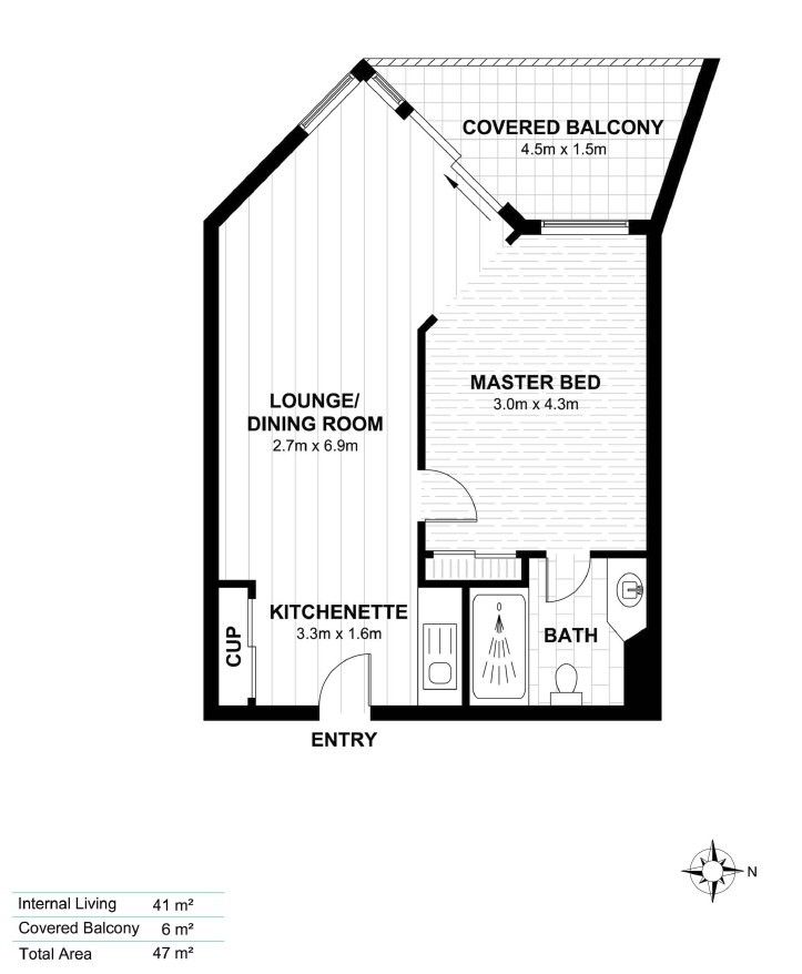 Bright Serviced Apartment in Prime Lutanda Manor Position