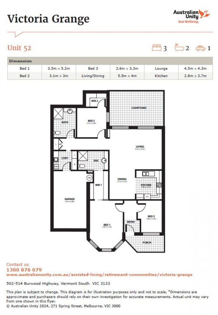 Retirement Living at Victoria Grange Unit 52