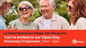 RSL LifeCare Le Hamel Retirement Village Open Day