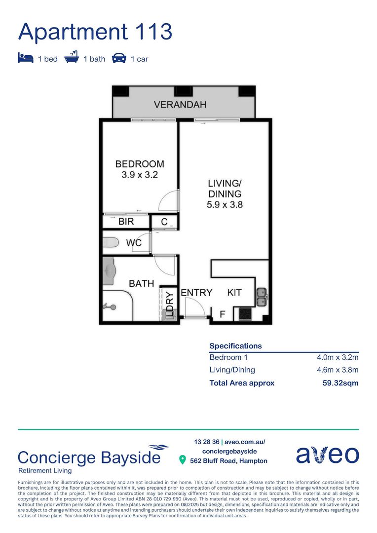 Bright Ground Floor Apartment