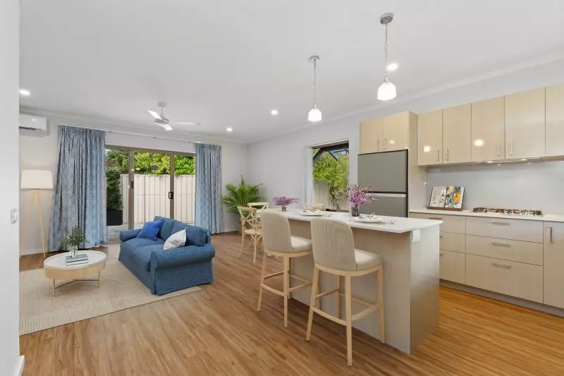 Perfect for those looking to downsize to a home with contemporary features