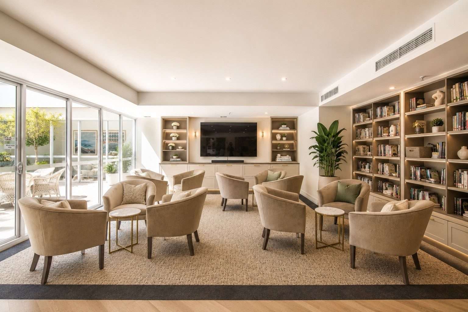 North-facing 2-bedroom apartment with views!