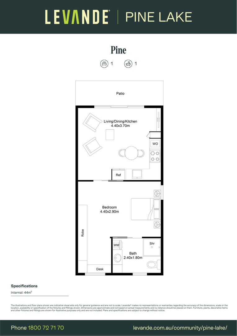 One Bedroom | Villa 125