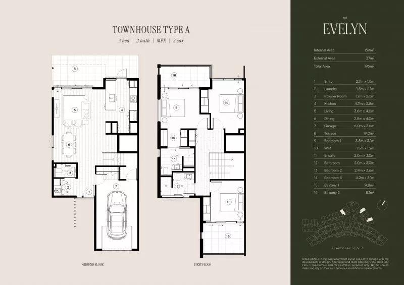 Luxury Townhouse overlooking the Golf Course