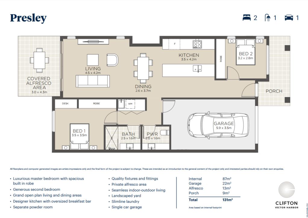 The Presley at Clifton Victor Harbor