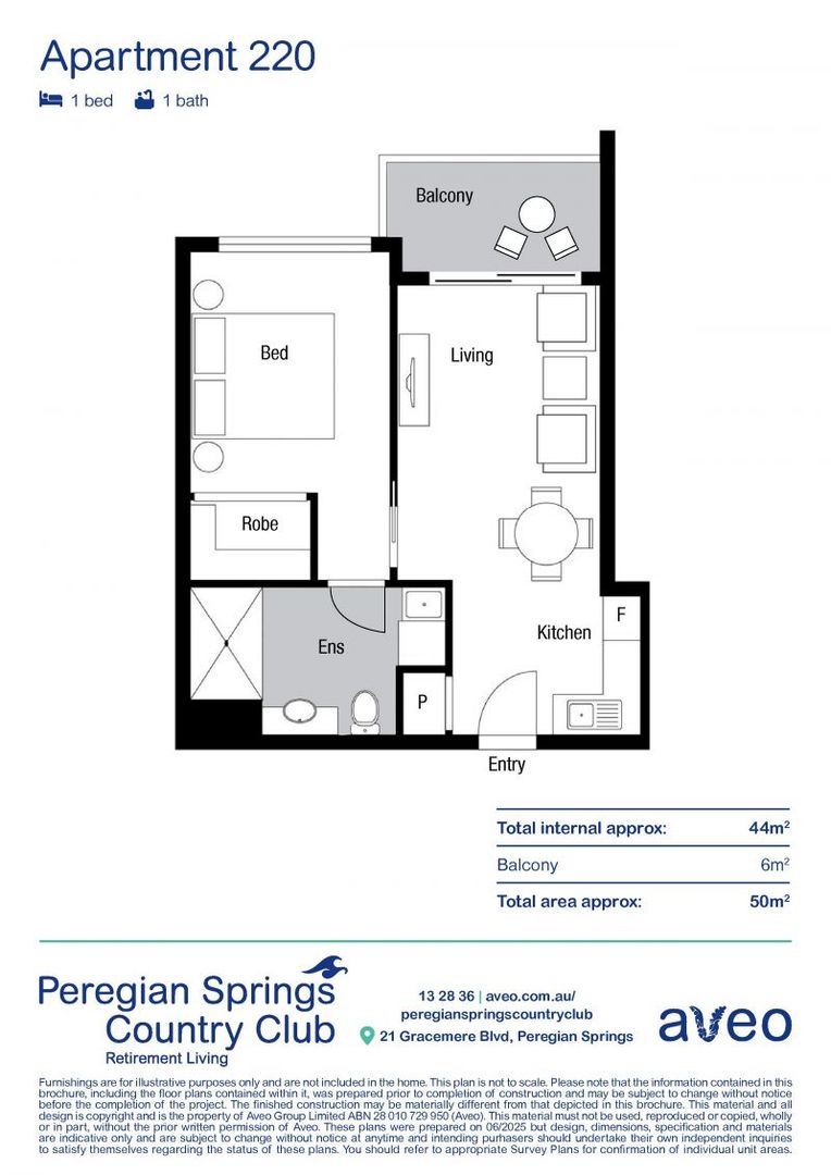 Beautiful 1 bedroom apartment overlooking bowling green and surrounds