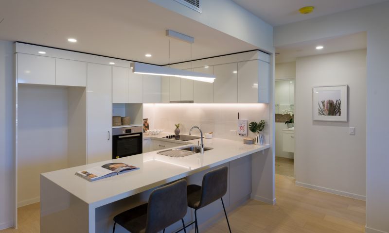 Modern two-bedroom apartment with ensuite and balcony