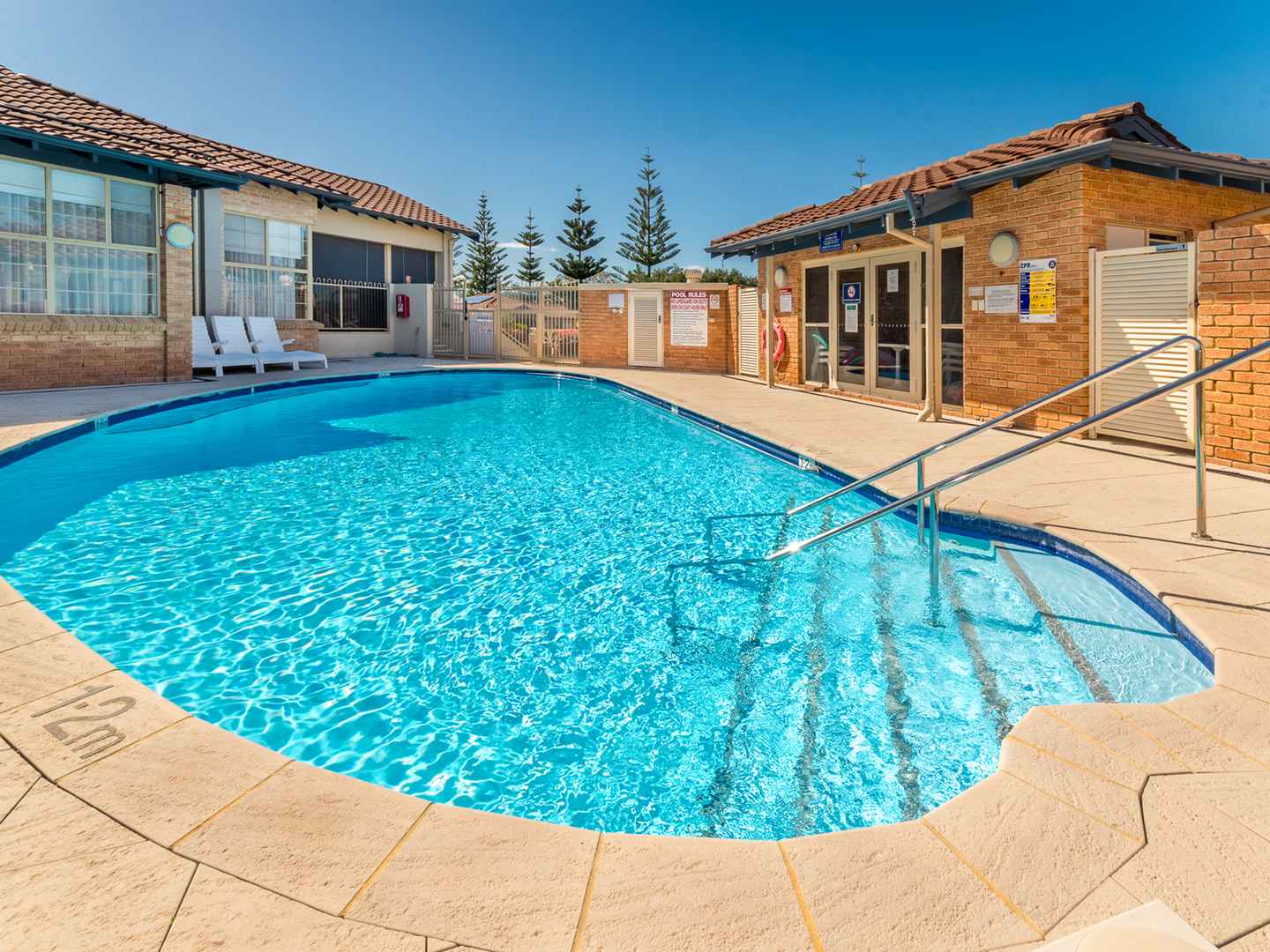 Ideally located and refreshed two bedroom villa