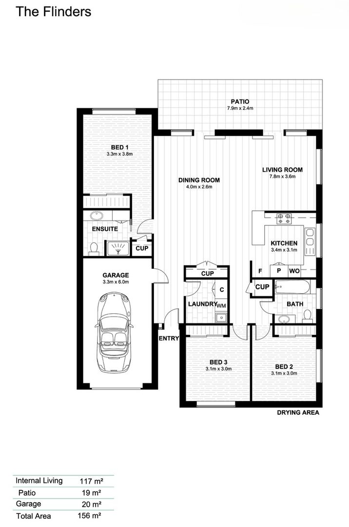 Spacious Home with North-Facing Entertaining Area