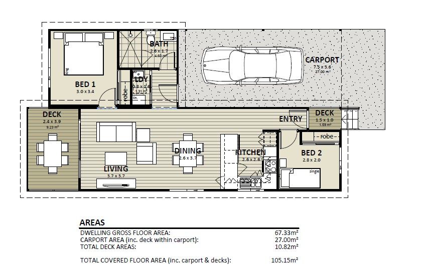 Prime Corner Position - Modern and Affordable Two Bedroom Home