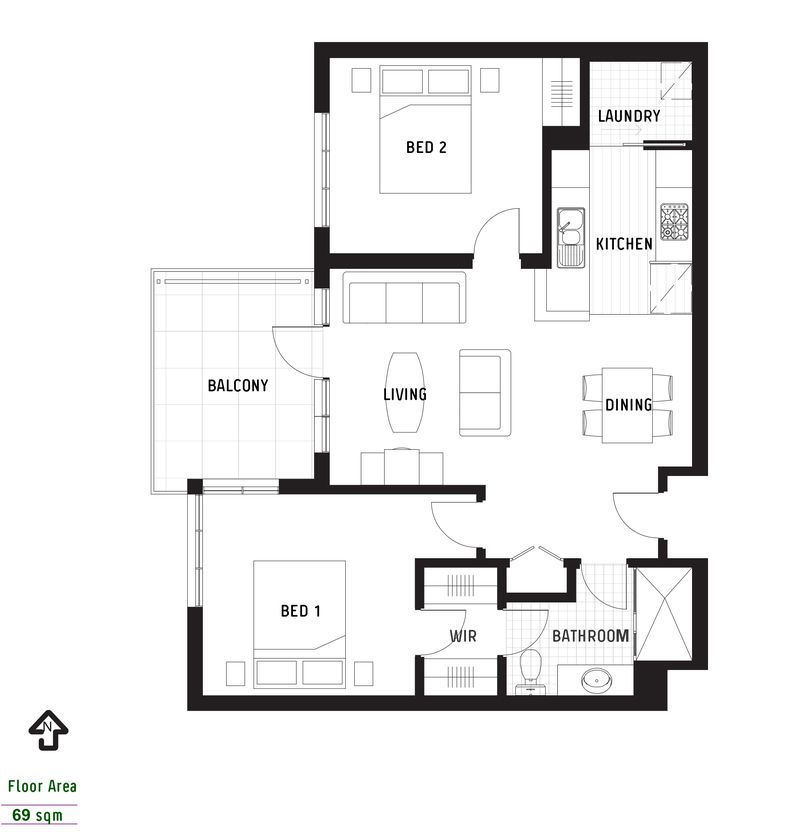 Charming Terrace-level Home with Private Garden Potential