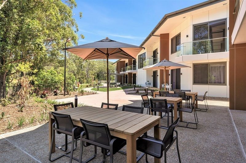 Easy lift access and convenient proximity to the dining room. Light and airy for all year round enjoyment.