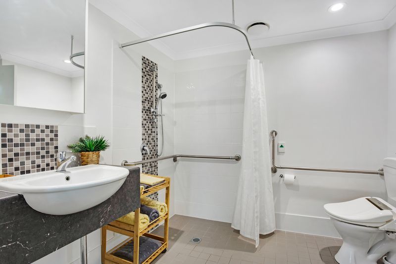 North-facing apartment with ample natural light