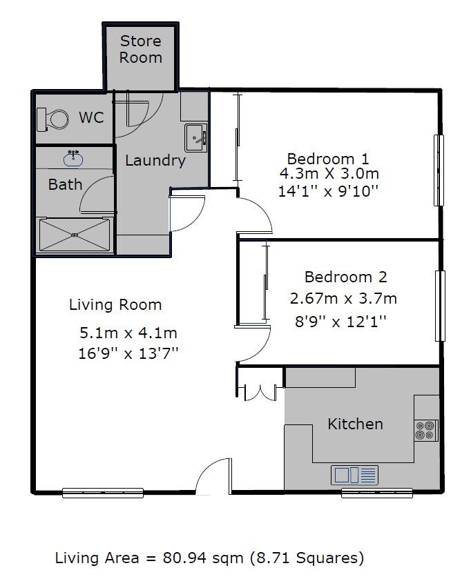Elegant Garden Home with High Ceilings and Modern Finishes