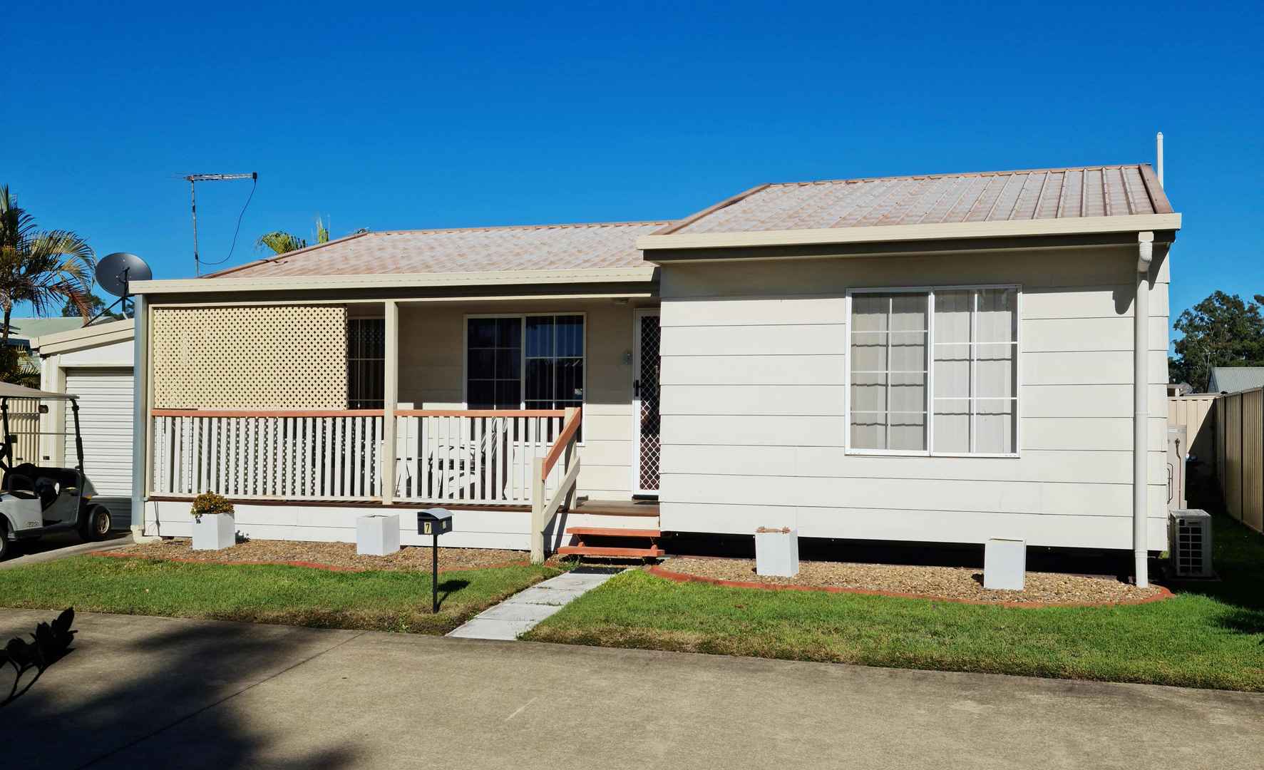 Stones throw from Clubhouse and swimming pool. Price reduction.