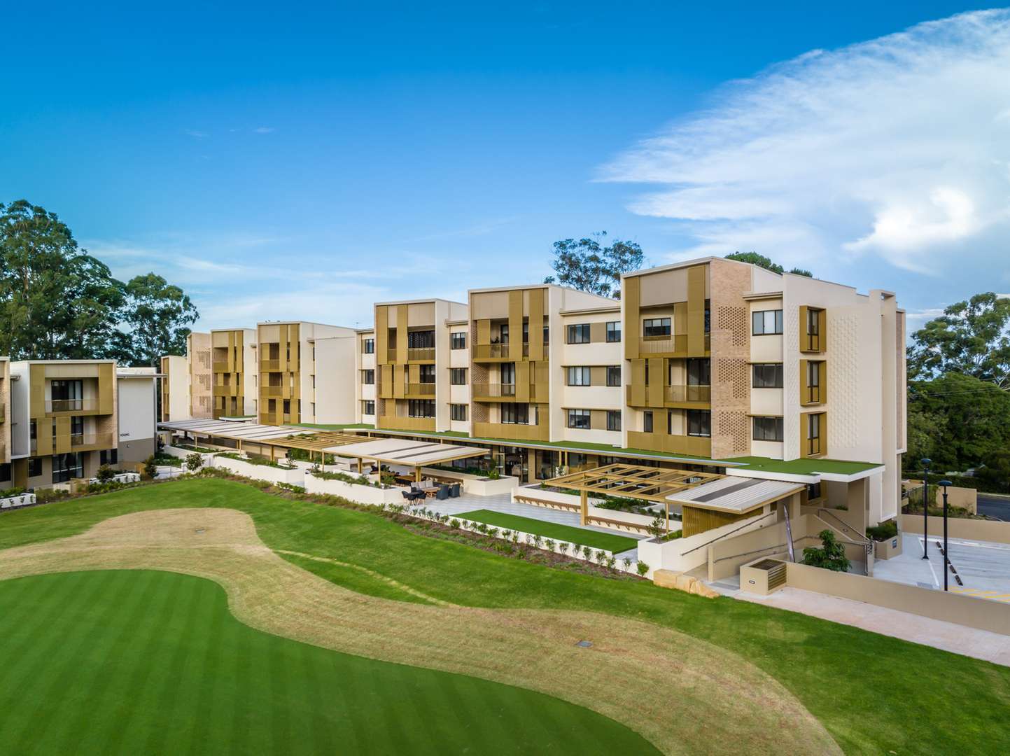 Enjoy lush green views down the ninth fairway - Type D