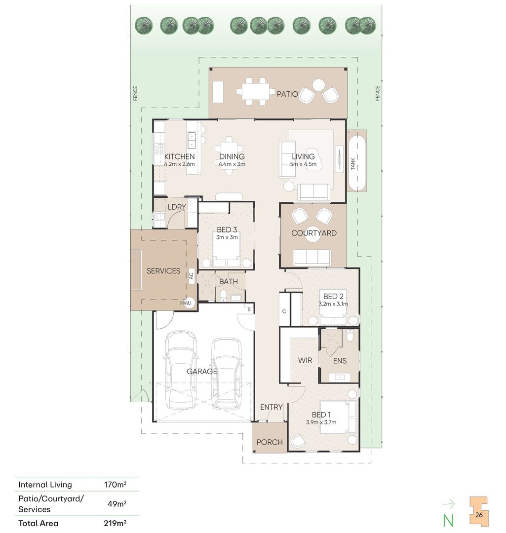 Nature-Inspired Villa with a Modern Design