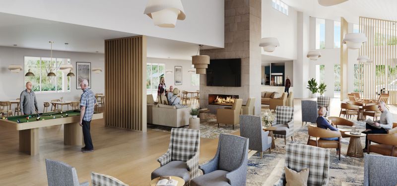 Modern design with contemporary luxuries